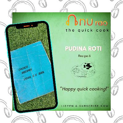 “The mint in a roti without a hole”