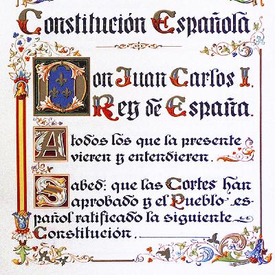 Constitución Española (1978) | Audiolibros en castellano Constitución Española (1978) | Audiolibros en castellano