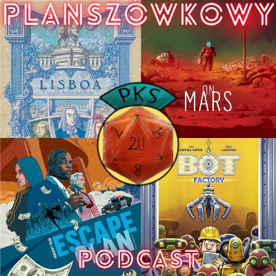 Lacerda time! Lisboa, Escape Plan, On Mars, Bot Factory - krótkie rozmowy o wielkich grach!