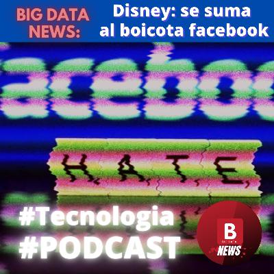 BIG DATA NEWS 6 Disney: El mayor anunciante de Facebook se suma al boicot
