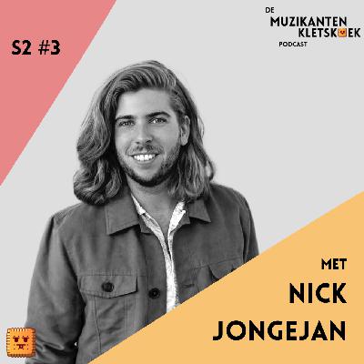 S2#3 Combineren van de live-scene met schrijven en produceren voor anderen, met Nick Jongejan (The Young River) S2#3 Combineren van de live-scene met schrijven en produceren voor anderen, met Nick Jongejan (The Young River)