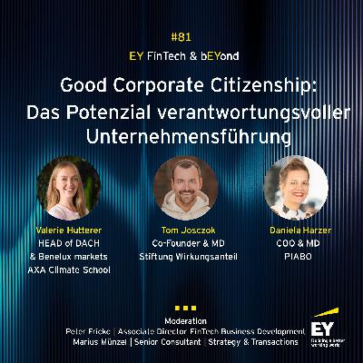 #081 - Good Corporate Citizenship: Das Potenzial verantwortungsvoller Unternehmensführung #081 - Good Corporate Citizenship: Das Potenzial verantwortungsvoller Unternehmensführung