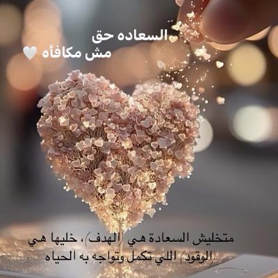 السعاده حق ..مش مكافأه