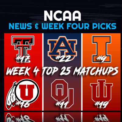 NCAA Week 4 Preview and Picks