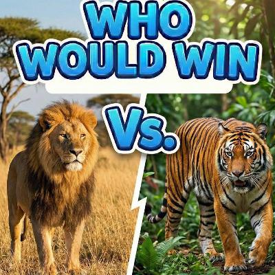 Episode 3: Who would win - Lion Vs. Tiger Episode 3: Who would win - Lion Vs. Tiger