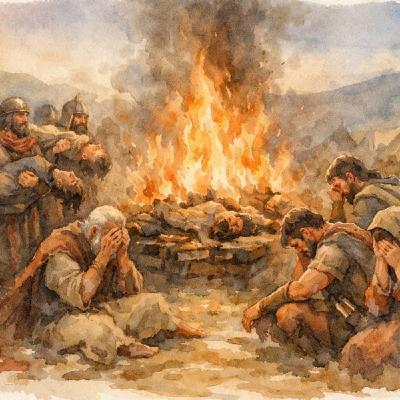 サムエル記第一31章「サウルは火葬された」聖書輪読会#157 サムエル記第一31章「サウルは火葬された」聖書輪読会#157