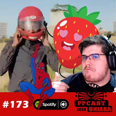 Morango do amor – La vem pedrada – Cazé TV – Homem Aranha