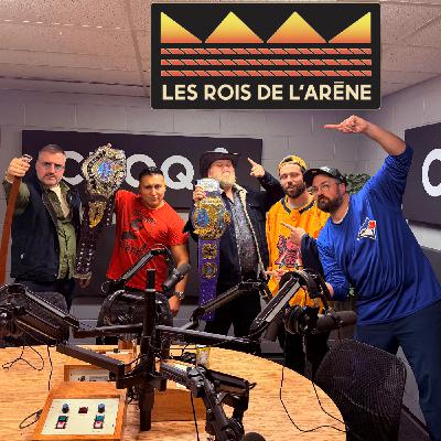 146. El Chato, Nic & Mike Paterson ainsi que Pat Laprade avec les Rois De l'Arène 146. El Chato, Nic & Mike Paterson ainsi que Pat Laprade avec les Rois De l'Arène