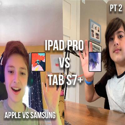 Apple VS Samsung: M1 iPad Pro 12.9" VS S7+ Tablet #07 | iTech