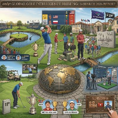 #529 Global Golf Intelligence Briefing: March 2026 Report1. The 2026 Players Championship #529 Global Golf Intelligence Briefing: March 2026 Report1. The 2026 Players Championship
