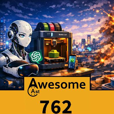 2025 Predictions on AI, 3D Printers and more! | AwesomeCast 762 2025 Predictions on AI, 3D Printers and more! | AwesomeCast 762
