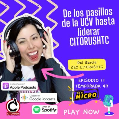De los pasillos de la UCV a liderar la empresa líder en Citohistopatologia CITORUSHTC