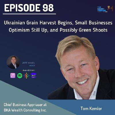 Ukrainian Grain Harvest Begins, Small Businesses Optimism Still Up, and Possibly Green Shoots (Tom Kemler)