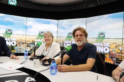 María Garralón y Juanjo Artero presentan la obra 'Ifigenia' "El teatro es siempre es recuerdo"