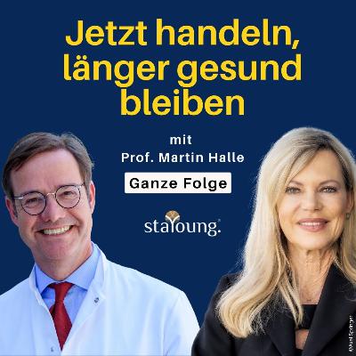 Ein Präventionsmediziner mit jahrzehntelanger Erfahrung: Nina Ruge und Martin Halle
