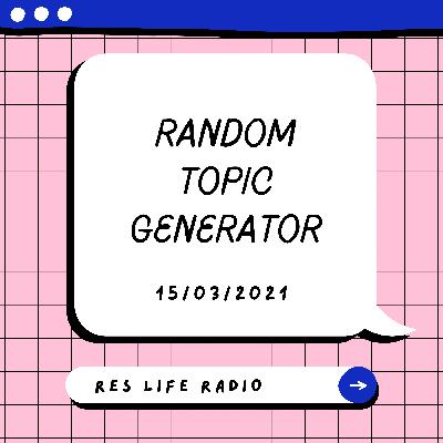 Random Topic Generator