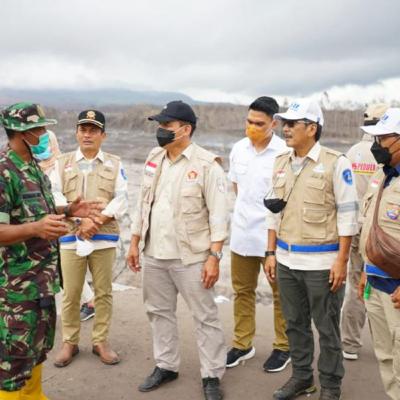 BHS Lihat langsung Aliran Lahar Erupsi Semeru