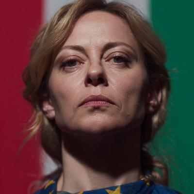 Giorgia Meloni (1:2) - Den brændende panda