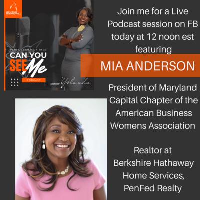 A great discussion with Mia Anderson!! A great discussion with Mia Anderson!!