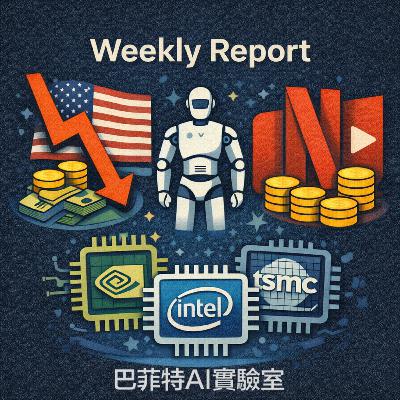 EP238 | 「不著陸」經濟與具身智能元年:看 Nvidia、Netflix 如何在地緣政治震盪中穩握勝算。 (說明欄中有連結) EP238 | 「不著陸」經濟與具身智能元年:看 Nvidia、Netflix 如何在地緣政治震盪中穩握勝算。 (說明欄中有連結)