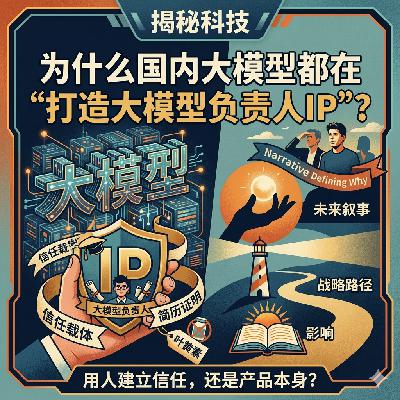 E160 为什么国内互联网公司都在“打造大模型负责人IP”？
