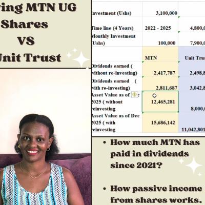 E87: How do you earn from Shares in Uganda? Getting into how much MTN Ug paid out in dividends from 2021 - 2025