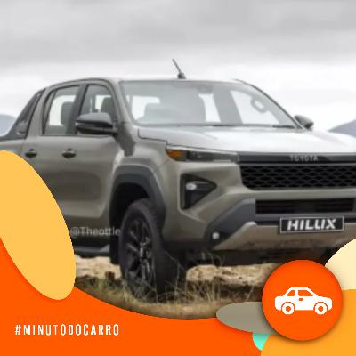 Minuto do Carro - Toyota Hilux com novo visua e mecânica híbrida é apresentada na Ásia