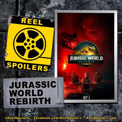 JURASSIC WORLD REBIRTH Starring Scarlett Johansson, Mahershala Ali, Jonathan Bailey