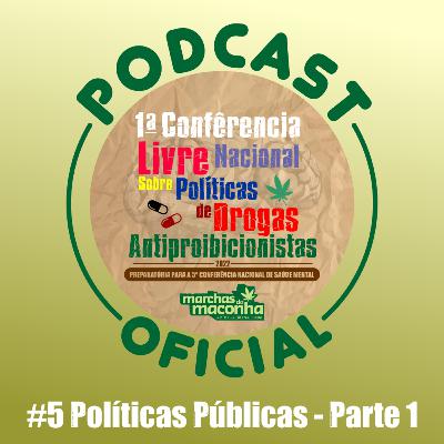 Episódio 5 do Podcast da 1ª Conferência Nacional Livre sobre Políticas de Drogas Antiproibicionista – Eixo 3 – Políticas Públicas - Estratégias de Resistência contra o Retrocesso (Parte 1)