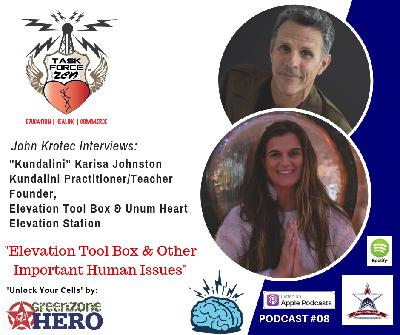 TFZR008- Karisa 'Kundalini' Johnston- "Elevation Tool Box & Other Important Human Issues"