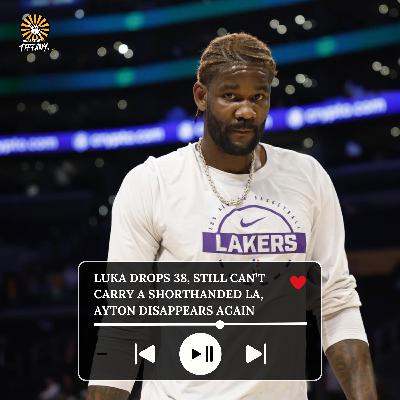 Luka Drops 38 Still Can’t Carry a Shorthanded LA, Ayton Disappears Again Luka Drops 38 Still Can’t Carry a Shorthanded LA, Ayton Disappears Again