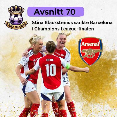 70. Stina Blackstenius sänkte Barcelona i Champions League-finalen