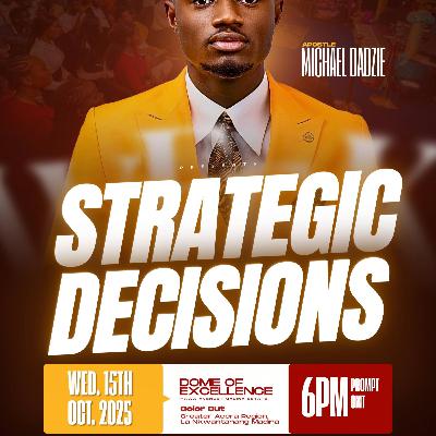 Strategic Decisions 1.0 Meekness Strategic Decisions 1.0 Meekness