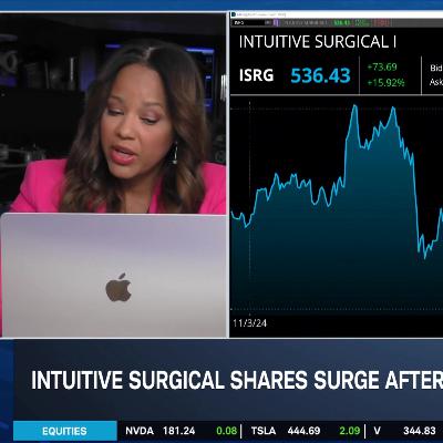 ISRG Double Digit Rally, Data Centers Power GEV Earnings, COF Beat