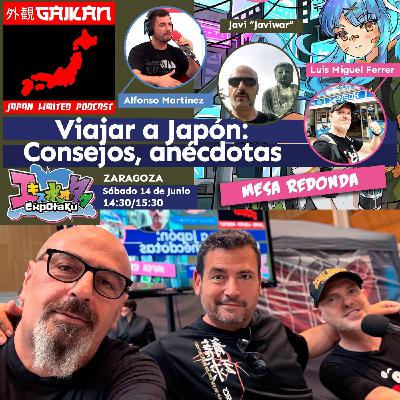 T3 #72 - Directo en ExpOtaku - Viajar a Japón: Consejos y anécdotas con Luis Miguel, Alfonso M. González y Javiwar
