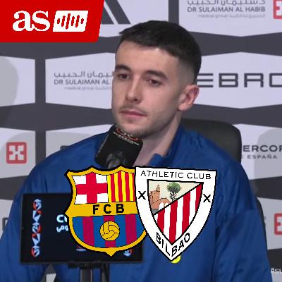 JOAN GARCÍA, rueda de prensa completa previa al FC BARCELONA vs ATHLETIC de la SUPERCOPA de España