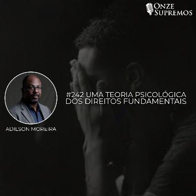 #242 Uma teoria psicológica dos direitos fundamentais (com Adilson Moreira)