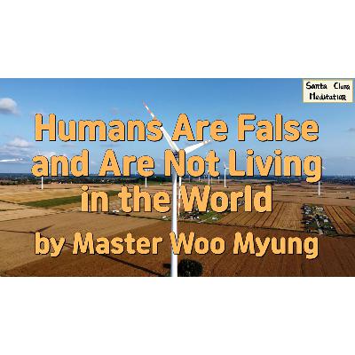 🌱 Humans Are False and Are Not Living in the World : incompleteness, false mind, illusion, true world, selflessness, awakening, truth | Master Woo Myung | Santa Clara Meditation