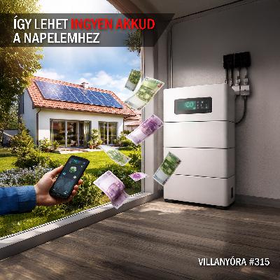 Villanyóra #315 - Így lehet ingyen akkud a napelemhez