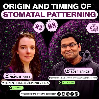 S2E8 | Margot Smit | Origin and timing of stomatal patterning S2E8 | Margot Smit | Origin and timing of stomatal patterning