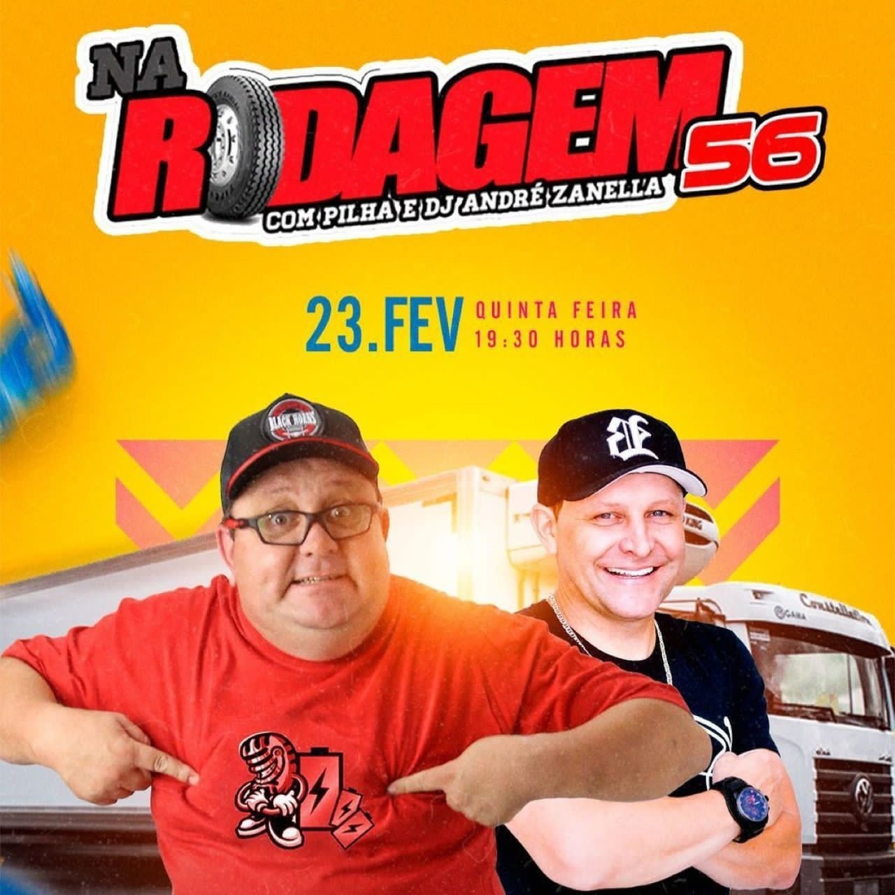 NA RODAGEM VOLUME 56 - PILHA E DJ ANDRE ZANELLA episode artwork