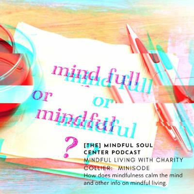 Minisode Mindful Living with Charity Collier Minisode Mindful Living with Charity Collier