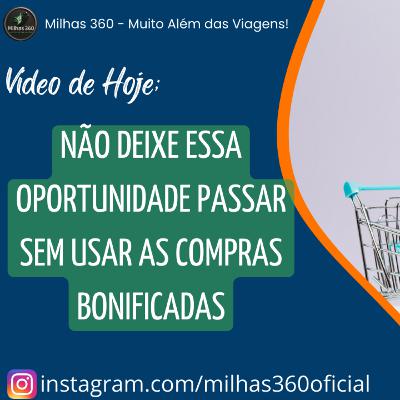 Não deixe essa oportunidade passar sem usar as compras bonificadas Não deixe essa oportunidade passar sem usar as compras bonificadas