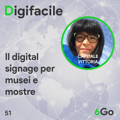 Digital signage per musei e mostre
