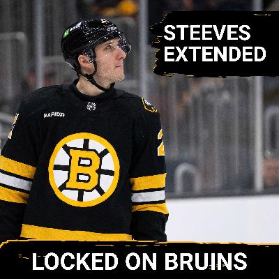 Steeves SIGNS as Bruins BALANCE Buy and Sell Mode Steeves SIGNS as Bruins BALANCE Buy and Sell Mode