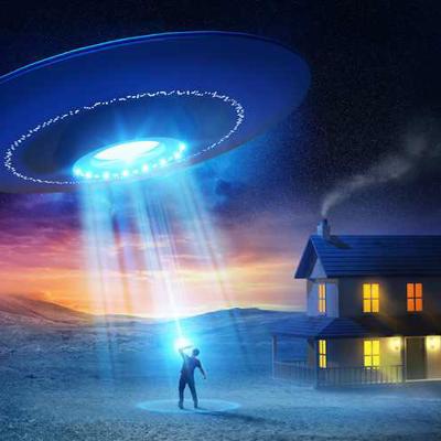 Our podcast is about an alien abduction that is why our title is what it is.