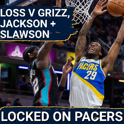 Why Indiana Pacers converted Quenton Jackson contract and signed Jalen Slawson, then lost to Grizzlies