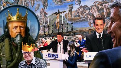 El Gabinete de Crisis de SM Juan Carlos I de Manuel: «¡Lladres de sobretaula!»