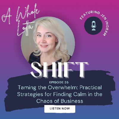 Taming the Overwhelm: Practical Strategies for Finding Calm in the Chaos of Business Taming the Overwhelm: Practical Strategies for Finding Calm in the Chaos of Business