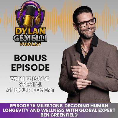 SPECIAL ANNOUNCEMENT!!  75th Episode CHRISTMAS SPECIAL COMING MONDAY AND a special message from Dylan Gemelli!